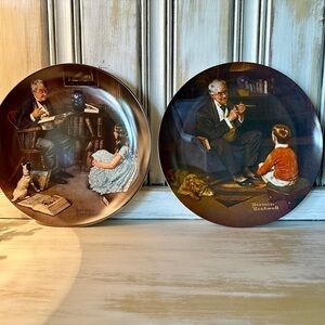 NORMAN ROCKWELL, LIMITED EDITION OF “THE STORYTELLER “ & “THE TYCOON”.